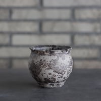 TAKERO POT｜白錆 (3.5号) no.1025-101