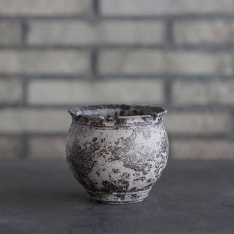 TAKERO POT｜白錆 (3.5号) no.1025-101