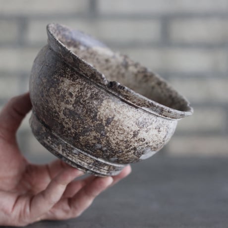 TAKERO POT｜白錆 (5号) no.1025-56