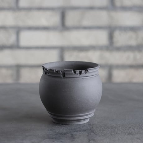 takero pot｜ヤキシメ / クロ / ムシクイ(2.5号)   no.809-292