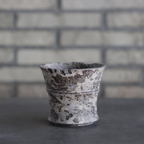 TAKERO POT｜白錆 (3.5号) no.1025-98