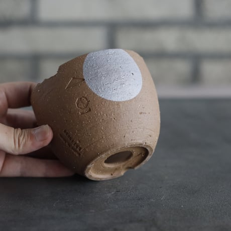 N/OH｜TERRACOTTA MIX / BASiC POT-BOWL-MID / +Moon / SS (3.5号)  no.726-94