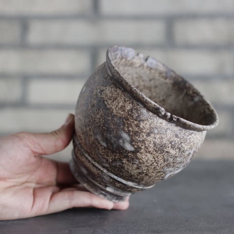 TAKERO POT｜白錆 (4号) no.1025-51