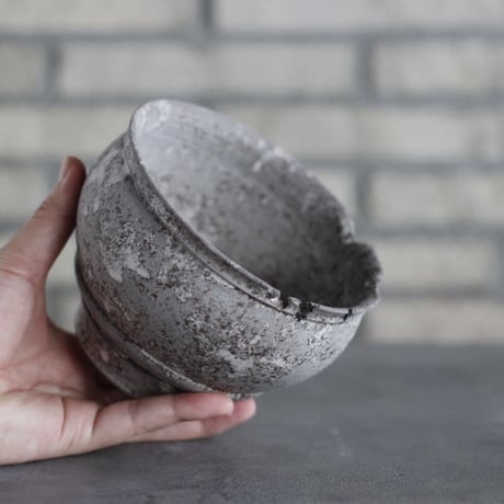TAKERO POT｜灰錆 (4.5号) no.1025-17
