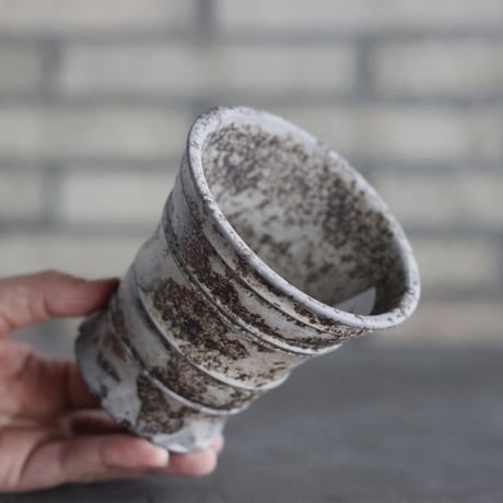 TAKERO POT｜白錆 (3.5号) no.1025-104