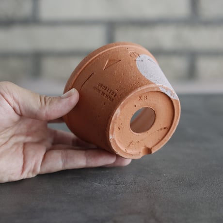 N/OH｜TERRACOTTA MIX / BASiC POT-RIM-LOW / +Moon / XS (3号)  no.726-1
