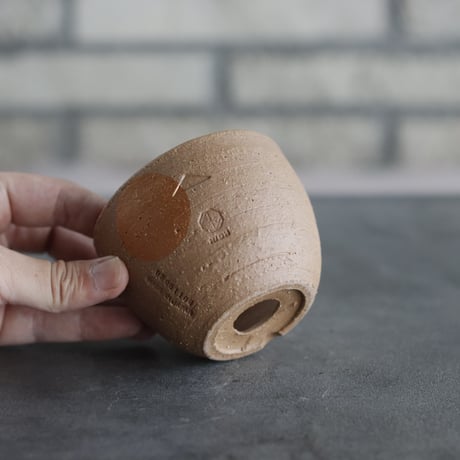 N/OH｜TERRACOTTA MIX / BASiC POT-BOWL-LOW / +Moon / XS (3号)  no.726-86