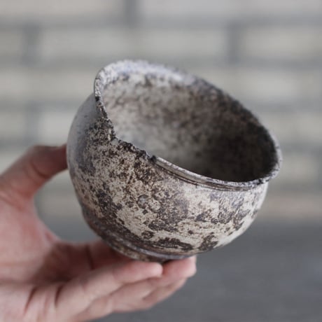 TAKERO POT｜白錆 (3.5号) no.1025-102