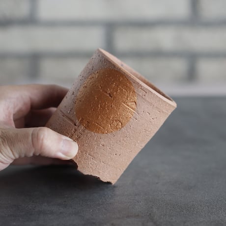 N/OH｜TERRACOTTA MIX / BASiC POT-CYLINDER-HIGH / +Moon / XS (2.5号)  no.726-59