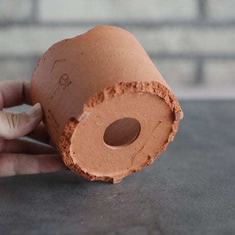 N/OH｜TERRACOTTA MIX / BASiC POT-CYLINDER-MID / SS (3.5号)  no.726-68