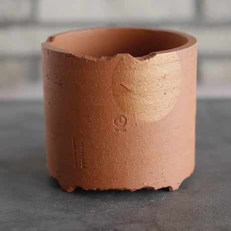 N/OH｜TERRACOTTA MIX / BASiC POT-CYLINDER-HIGH / +Moon / S (4号)  no.726-81