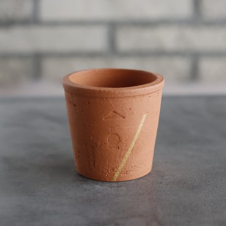 N/OH｜TERRACOTTA MIX / BASiC POT-RIM-HIGH / +Line / XS (3号)  no.726-6