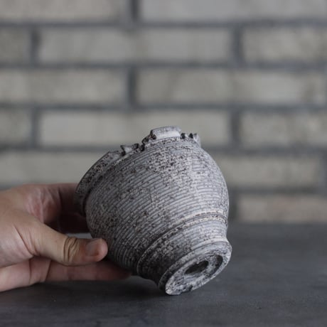 TAKERO POT｜灰錆 (3.5号) no.1025-75
