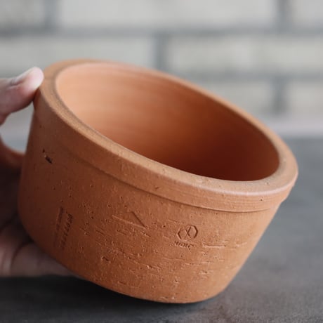 N/OH｜TERRACOTTA MIX / BASiC POT-RIM-LOW / S (4.5号)  no.726-15
