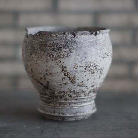 TAKERO POT｜灰錆  (5.5号) no.1025-4