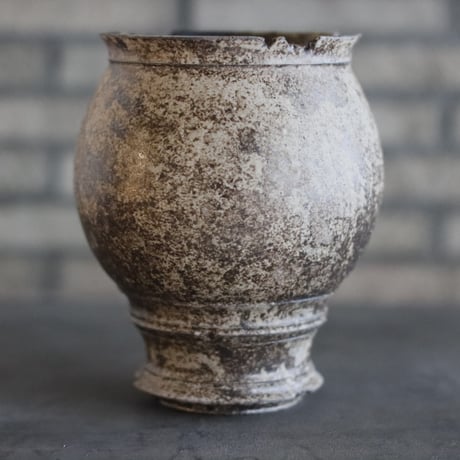 TAKERO POT｜白錆 (4.5号) no.1025-13