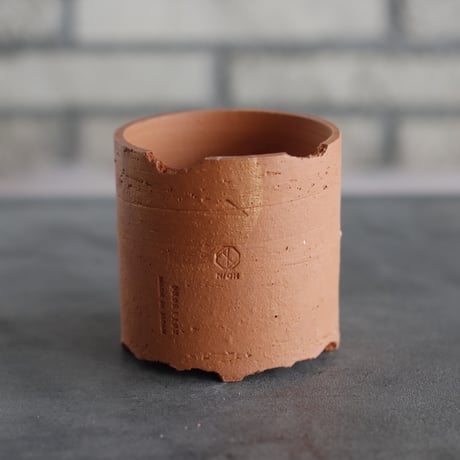 N/OH｜TERRACOTTA MIX / BASiC POT-CYLINDER-HIGH / +Moon / SS (3号)  no.726-72