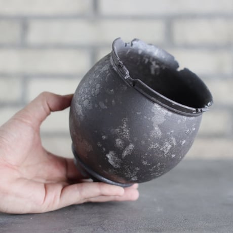 TAKERO POT｜黒錆 (3.5号) no.1025-43