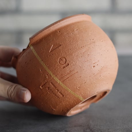 N/OH｜TERRACOTTA MIX / BASiC POT-TSUBO-MID / +Line / S (4.5号)  no.726-44