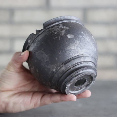 TAKERO POT｜黒錆 (4号) no.1025-35