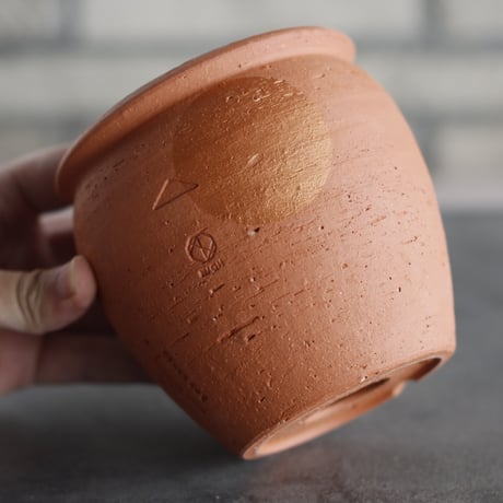 N/OH｜TERRACOTTA MIX / BASiC POT-TSUBO-HIGH / +Moon / S (4号)  no.726-51