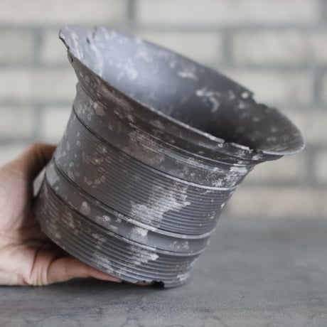 TAKERO POT｜黒錆 (7号) no.1025-9