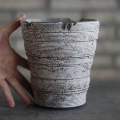 TAKERO POT｜灰錆  (5.5号) no.1025-5
