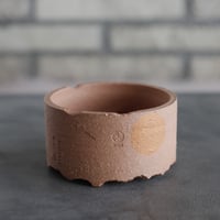 N/OH｜TERRACOTTA MIX / BASiC POT-CYLINDER-LOW / +Moon / SS (3.5号)  no.726-62