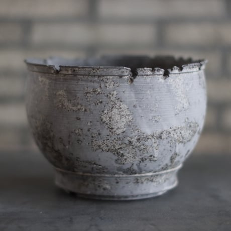 TAKERO POT｜灰錆  (7号) no.1025-3