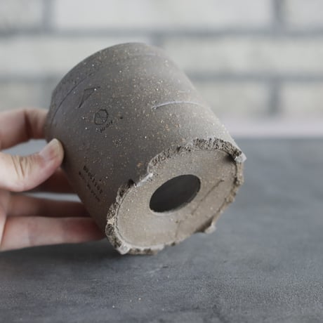 N/OH｜TERRACOTTA MIX / BASiC POT-CYLINDER-HIGH / SS (3号)  no.726-70