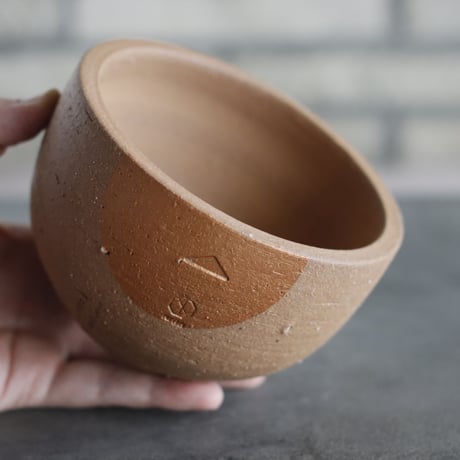 N/OH｜TERRACOTTA MIX / BASiC POT-BOWL-MID / +Moon / S (4.5号)  no.726-109