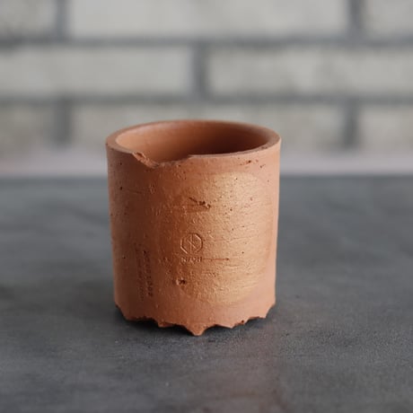 N/OH｜TERRACOTTA MIX / BASiC POT-CYLINDER-HIGH / +Moon / XS (2.5号)  no.726-60