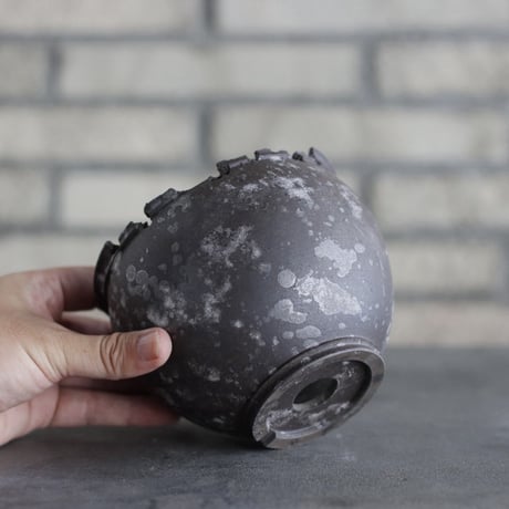 TAKERO POT｜黒錆 (4.5号) no.1025-37