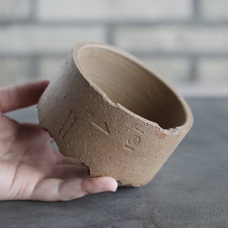 N/OH｜TERRACOTTA MIX / BASiC POT-CYLINDER-LOW / SS (3.5号)  no.726-61