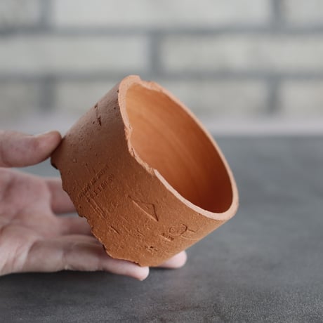 N/OH｜TERRACOTTA MIX / BASiC POT-CYLINDER-LOW / XS (3号)  no.726-54