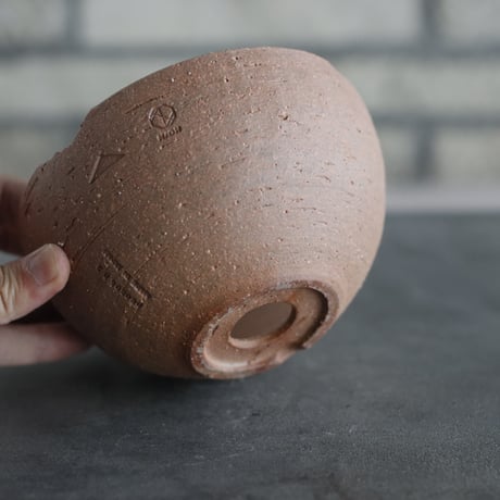 N/OH｜TERRACOTTA MIX / BASiC POT-BOWL-LOW / S (4.5号)  no.726-104