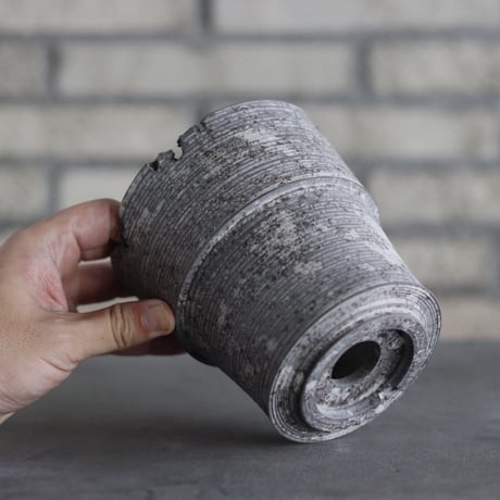 TAKERO POT｜灰錆 (4号) no.1025-21