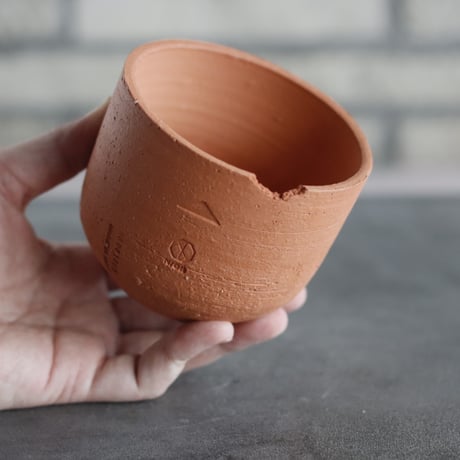 N/OH｜TERRACOTTA MIX / BASiC POT-BOWL-MID / SS (3.5号)  no.726-96