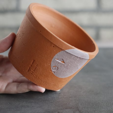 N/OH｜TERRACOTTA MIX / BASiC POT-RIM-MID / +Moon / S (4.5号)  no.726-18