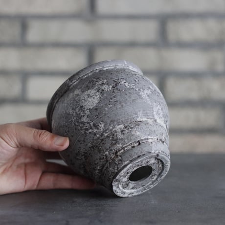 TAKERO POT｜灰錆 (4号) no.1025-25
