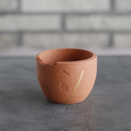 N/OH｜TERRACOTTA MIX / BASiC POT-BOWL-LOW / +Line / XS (3号)  no.726-87