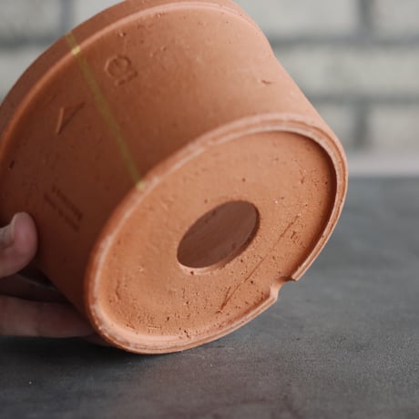 N/OH｜TERRACOTTA MIX / BASiC POT-RIM-LOW / +Line / S (4.5号)  no.726-14