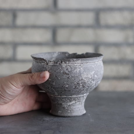 TAKERO POT｜灰錆 (4.5号) no.1025-16