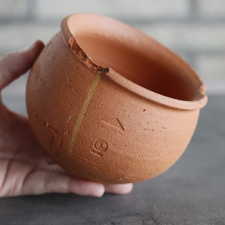N/OH｜TERRACOTTA MIX / BASiC POT-TSUBO-MID / +Line / S (4.5号)  no.726-44