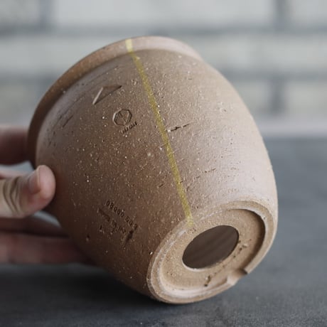 N/OH｜TERRACOTTA MIX / BASiC POT-TSUBO-HIGH / +Line / S (4号)  no.726-48