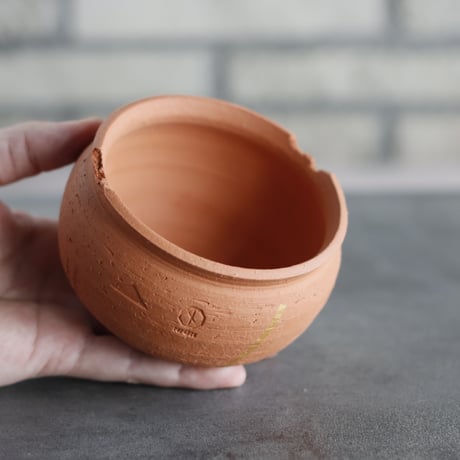 N/OH｜TERRACOTTA MIX / BASiC POT-TSUBO-LOW / +Line / SS (3.5号)  no.726-34