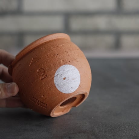 N/OH｜TERRACOTTA MIX / BASiC POT-TSUBO-MID / +Moon / SS (3号)  no.726-39