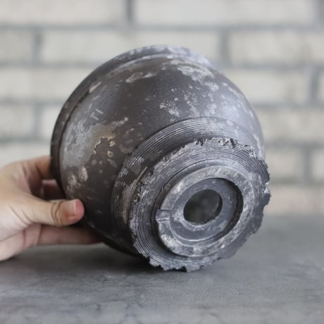 TAKERO POT｜黒錆 (6号) no.1025-8