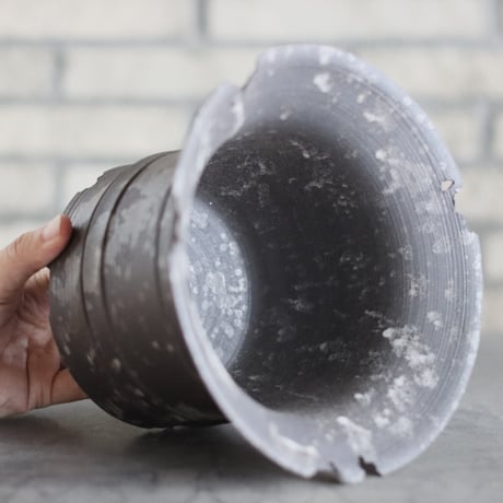 TAKERO POT｜黒錆 (7号) no.1025-9