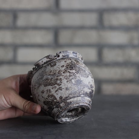 TAKERO POT｜白錆 (3.5号) no.1025-101
